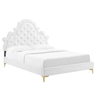 Modway Gwyneth Tufted Performance Velvet Full Platform Bed  
