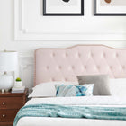 Modway Amber Full Platform Bed - Black Wood Legs