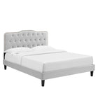 Modway Amber Tufted Performance Velvet King Platform Bed  