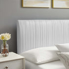 Modway Peyton Performance Velvet Full Platform Bed - Gold Metal Legs