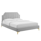 Modway Sienna Performance Velvet Full Platform Bed  