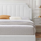 Modway Sienna Performance Velvet King Platform Bed - Gold Metal Legs