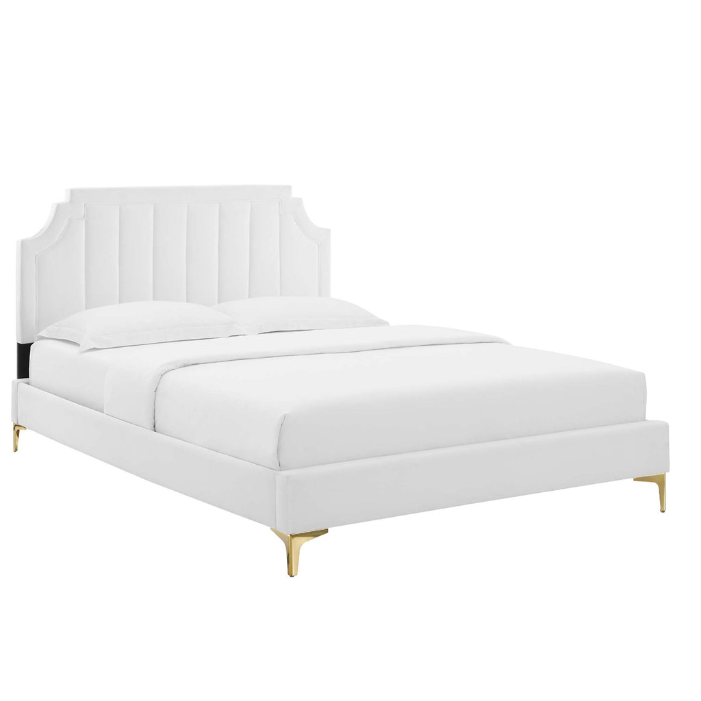 Modway Sienna Performance Velvet King Platform Bed  