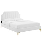 Modway Sienna Performance Velvet King Platform Bed  