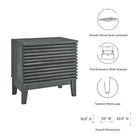 Modway Render Two-Drawer Nightstand