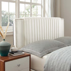 Modway Zahra Channel Tufted Performance Velvet Twin Platform Bed