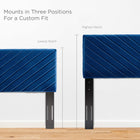 Modway Roxanne Performance Velvet Full Platform Bed