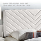 Modway Roxanne Performance Velvet Full Platform Bed