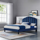 Modway Daisy Performance Velvet Full Platform Bed