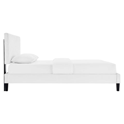 Modway Roxanne Performance Velvet King Platform Bed  