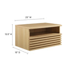 Modway Render Wall-Mount Nightstand