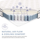 Modway Jenna 12" Innerspring and Foam King Mattress