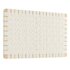 Modway Sparta Weave Wall-Mount Vegan Leather Twin Headboard  