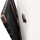 Modway Sparta Weave Wall-Mount Vegan Leather Twin Headboard