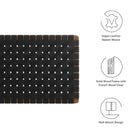 Modway Sparta Weave Wall-Mount Vegan Leather Twin Headboard