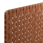 Modway Sparta Weave Wall-Mount Vegan Leather Twin Headboard