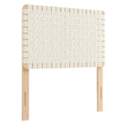 Modway Sparta Weave Vegan Leather Twin Headboard  