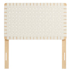 Modway Sparta Weave Vegan Leather Twin Headboard