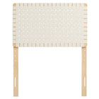 Modway Sparta Weave Vegan Leather Twin Headboard