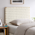 Modway Sparta Weave Vegan Leather Twin Headboard