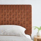 Modway Sparta Weave Vegan Leather Twin Headboard