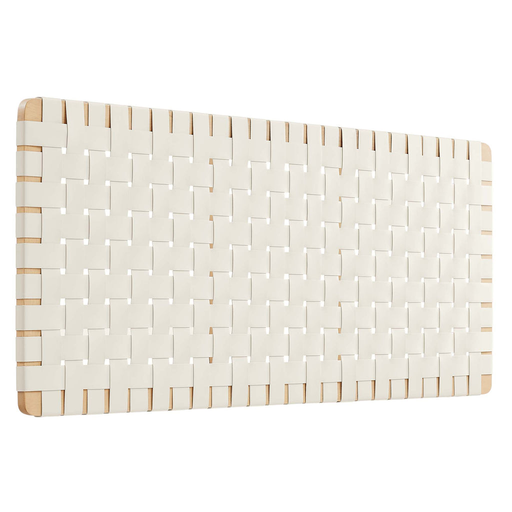 Modway Sparta Weave Vegan Leather Full Headboard  