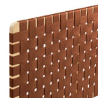 Modway Sparta Weave Vegan Leather Full Headboard - Wall Mount