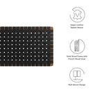Modway Sparta Weave Vegan Leather Full Headboard - Wall Mount