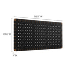 Modway Sparta Weave Vegan Leather Full Headboard - Wall Mount