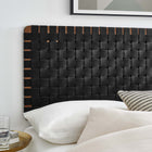 Modway Sparta Weave Vegan Leather Full Headboard - Wall Mount