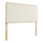 Modway Sparta Weave Vegan Leather Full Headboard  