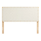 Modway Sparta Weave Vegan Leather Full Headboard