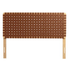 Modway Sparta Weave Vegan Leather Full Headboard