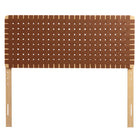 Modway Sparta Weave Vegan Leather Full Headboard