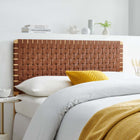 Modway Sparta Weave Vegan Leather Full Headboard