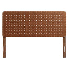Modway Sparta Weave Vegan Leather Full Headboard