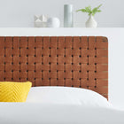 Modway Sparta Weave Vegan Leather Full Headboard