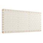 Modway Sparta Weave Wall-Mount Vegan Leather Queen Headboard  