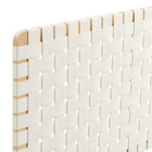 Modway Sparta Weave Wall-Mount Vegan Leather Queen Headboard