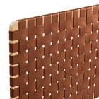 Modway Sparta Weave Wall-Mount Vegan Leather Queen Headboard