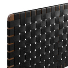 Modway Sparta Weave Wall-Mount Vegan Leather Queen Headboard