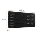 Modway Sparta Weave Wall-Mount Vegan Leather Queen Headboard