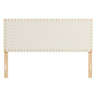 Modway Sparta Weave Vegan Leather Queen Headboard