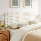 Modway Sparta Weave Vegan Leather Queen Headboard