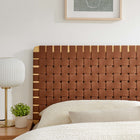 Modway Sparta Weave Vegan Leather Queen Headboard