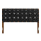 Modway Sparta Weave Vegan Leather Queen Headboard