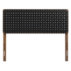 Modway Sparta Weave Vegan Leather Queen Headboard