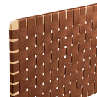 Modway Sparta Weave Wall-Mount Vegan Leather King Headboard