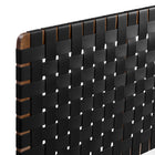 Modway Sparta Weave Wall-Mount Vegan Leather King Headboard