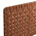 Modway Sparta Weave Wall-Mount Vegan Leather King Headboard